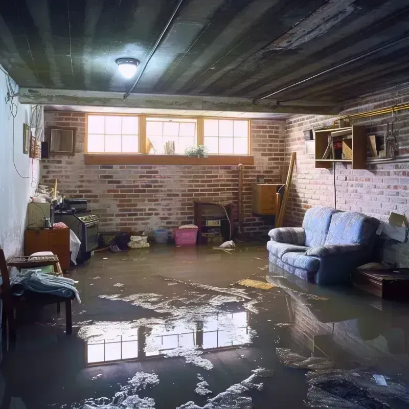 Flooded Basement Cleanup in Colfax, WI